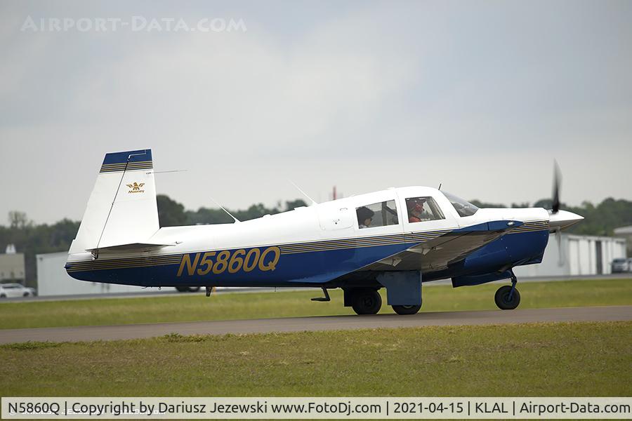 N5860Q, 1965 Mooney M20C Ranger C/N 3139, Mooney M20C Ranger  C/N 3139, N5860Q