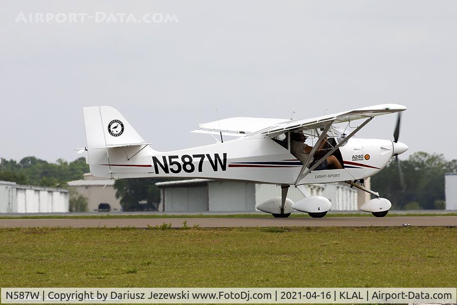 N587W, 2007 Aeropro Eurofox LSA C/N 22807, Aeropro Cz Eurofox LSA  C/N 22807, N587W