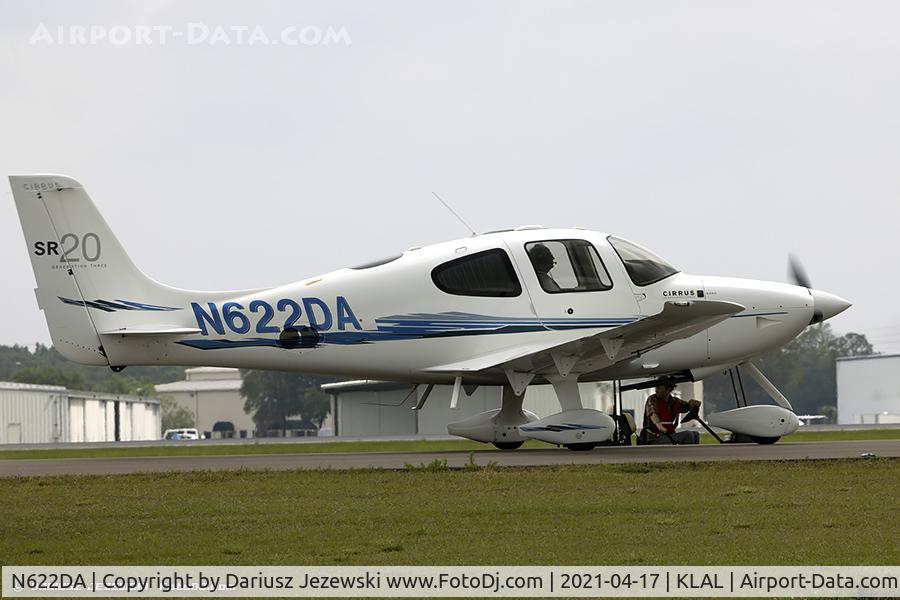 N622DA, 2008 Cirrus SR20 C/N 1900, Cirrus SR20  C/N 1900, N622DA