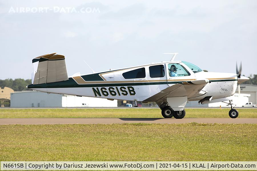 N661SB, 1966 Beech V35 Bonanza C/N D-8233, Beech V35 Bonanza  C/N D-8233, N661SB