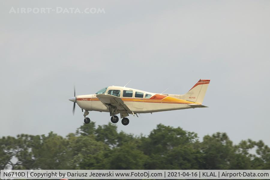 N6710D, 1979 Beech C24R C/N MC-709, Beech C24R Sierra  C/N MC-709, N6710D