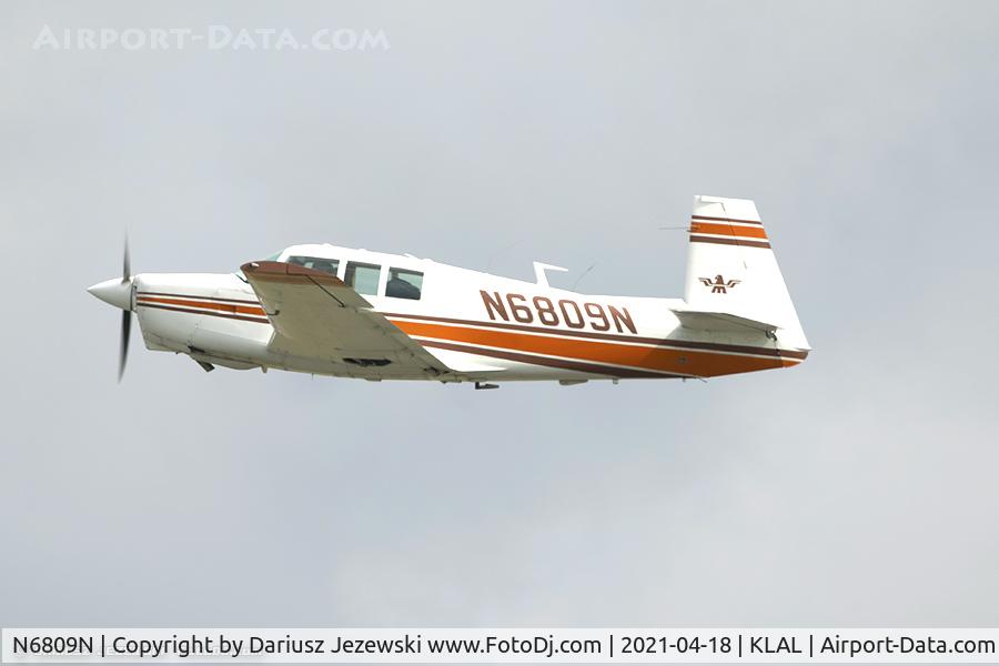 N6809N, 1968 Mooney M-20G Statesman C/N 680103, Mooney M20G Statesman  C/N 680103, N6809N