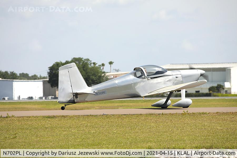 N702PL, 2012 Vans RV-7 C/N 72155, Vans RV-7  C/N 72155, N702PL
