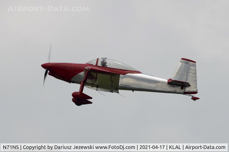 N71NS, 2015 Vans RV-8 C/N 001, Speedy Special  C/N 1, N71NS