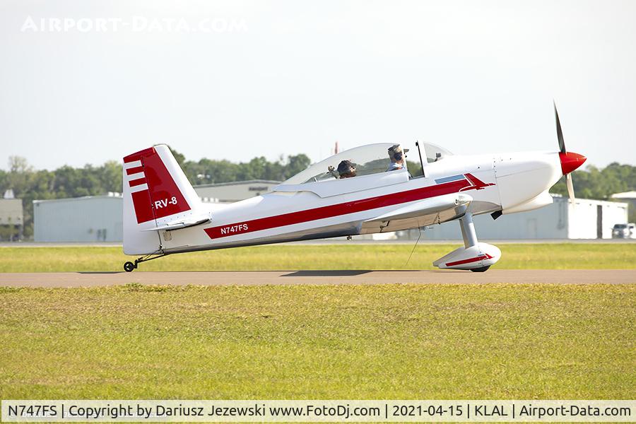 N747FS, 2003 Vans RV-8 C/N 81337, Vans RV-8  C/N 81337, N747FS