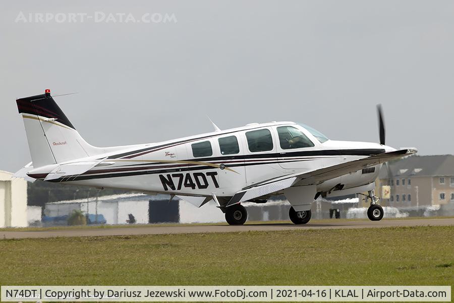 N74DT, 1999 Raytheon Aircraft Company B36TC Bonanza C/N EA-634, Raytheon B36TC Bonanza  C/N EA-634, N74DT