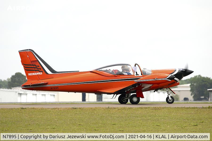 N7895, 1968 SIAI-Marchetti F-260 C/N 123, Siai-Marchetti F-260  C/N 123, N7895