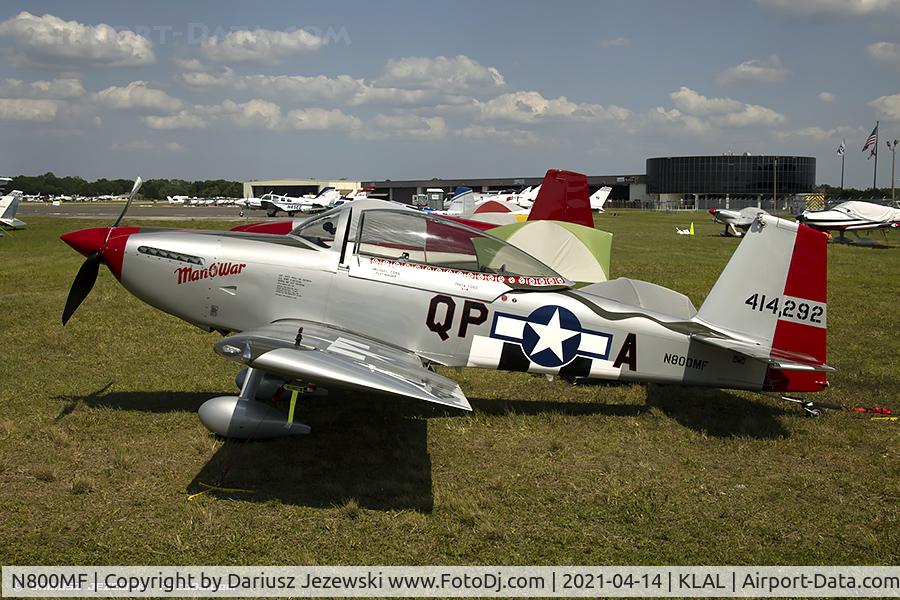 N800MF, 2020 Vans RV-8 C/N 83315, Vans RV-8  C/N 83315, N800MF