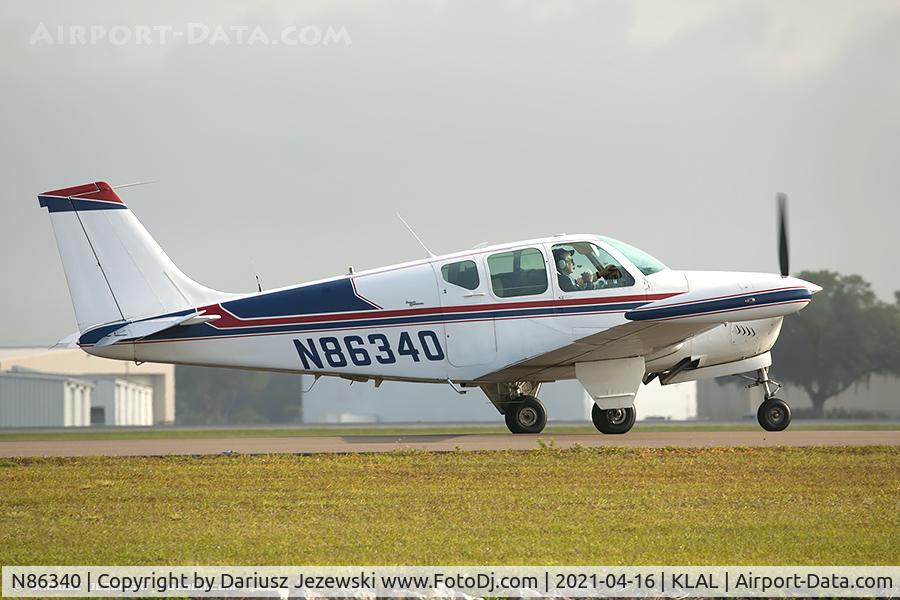 N86340, 1962 Beech 35-B33 Debonair C/N CD-569, Beech 35-B33 Debonair  C/N CD-569, N86340