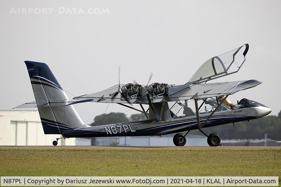 N87PL, 2019 Lockwood Air Cam C/N AC-269-3, AirCam  C/N AC-269-3, N87PL