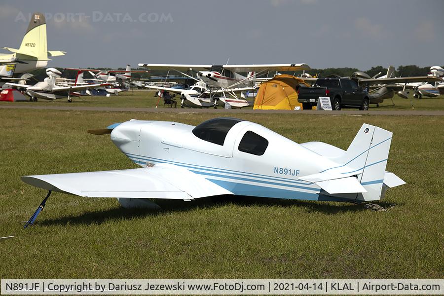 N891JF, 1991 Rand KR-2 C/N 7219, KR-2  C/N 7219, N891JF