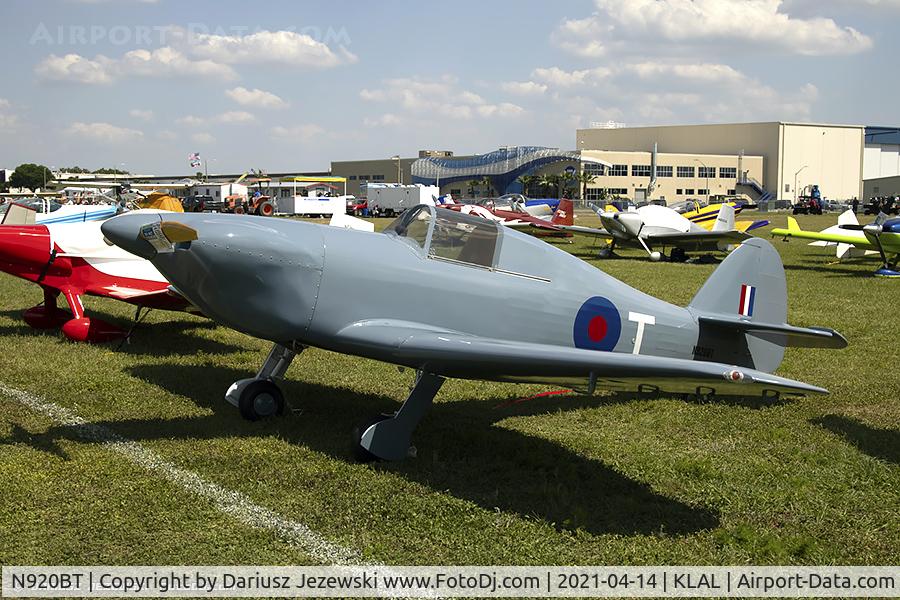 N920BT, 2002 Sindlinger HH-1 Hawker Hurricane Scale Replica C/N 1041, Sindlinger Hurricane  C/N 1041, N920BT