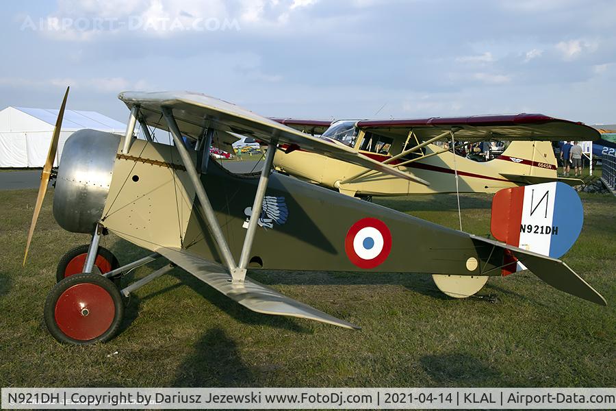 N921DH, 1996 Nieuport II Replica C/N 00736, Nieuport II (replica)  C/N 736, N921DH