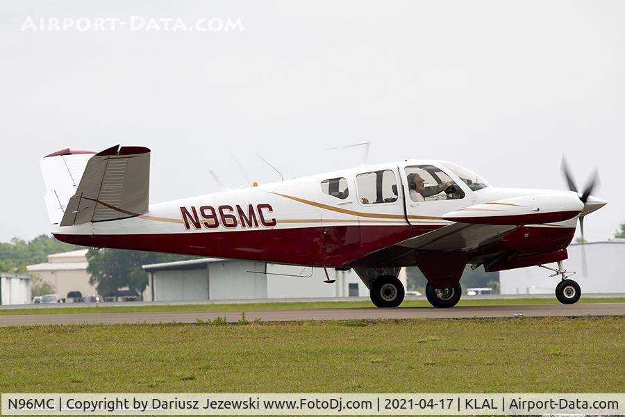 N96MC, 1960 Beech M35 Bonanza C/N D-6555, Beech M35 Bonanza  C/N D-6555 , N96MC