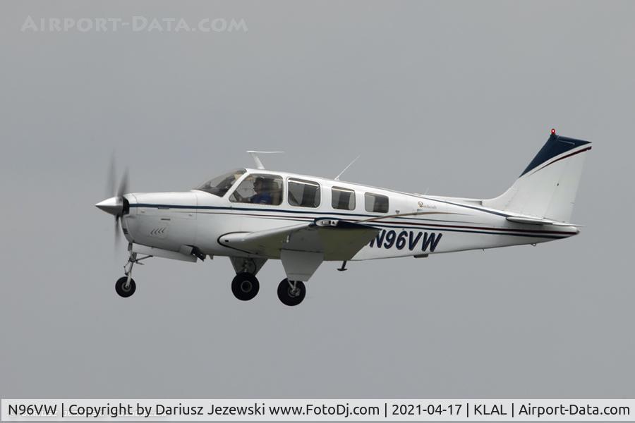 N96VW, Beech A36 Bonanza 36 C/N E-1189, Beech A36 Bonanza  C/N E-1189, N96VW