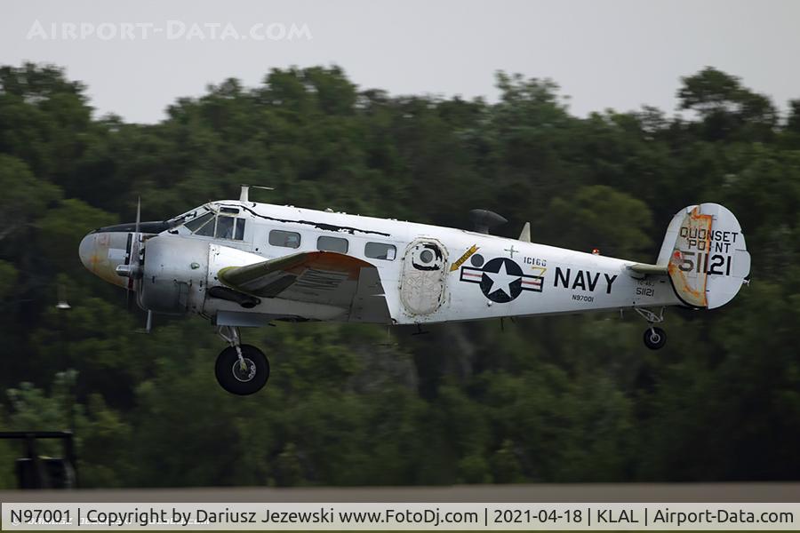 N97001, 1952 Beech UC-45J Expeditor C/N 51121, Beech UC-45J Expeditor  C/N 51121, N97001