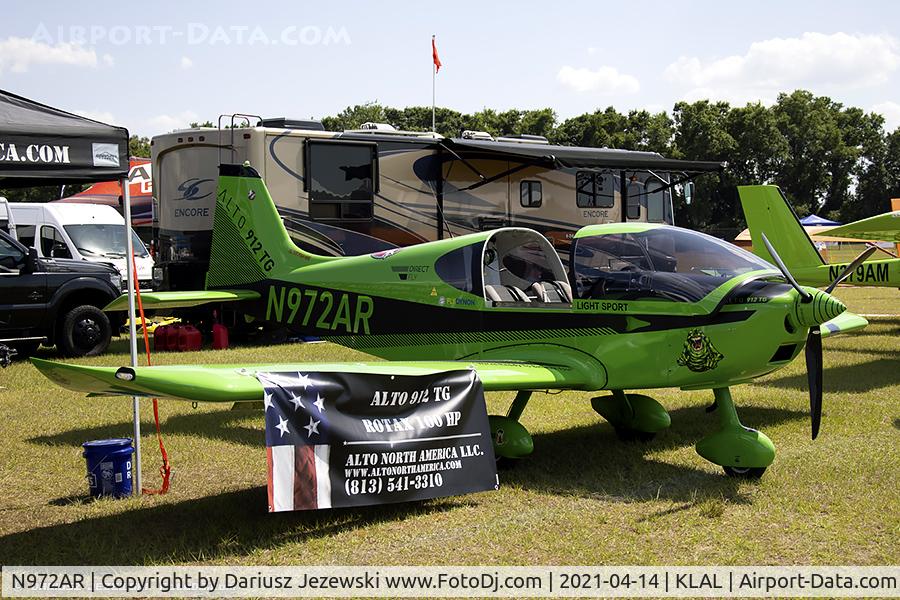 N972AR, Direct Fly SRO Alto 912TG C/N DF 112, Alto TG  C/N DF 112, N972AR