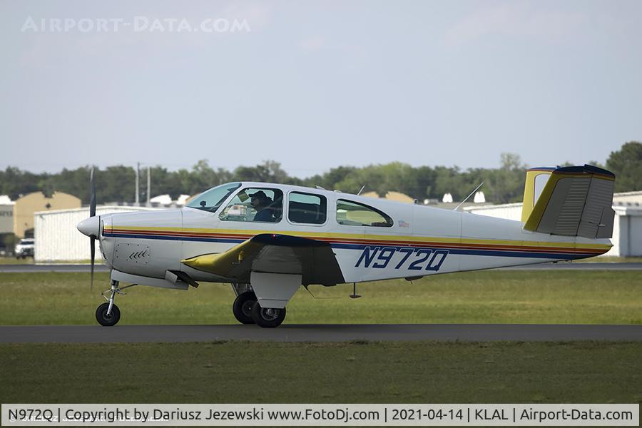 N972Q, 1961 Beech P35 Bonanza C/N D-6851, Beech P35 Bonanza  C/N D-6851, N972Q