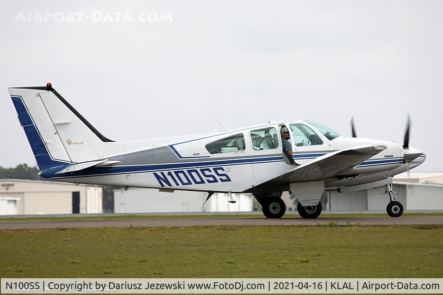 N100SS, 1975 Beech 95-B55 (T42A) Baron C/N TC-1884, Beech 95-B55 Baron   C/N TC 1884, N100SS