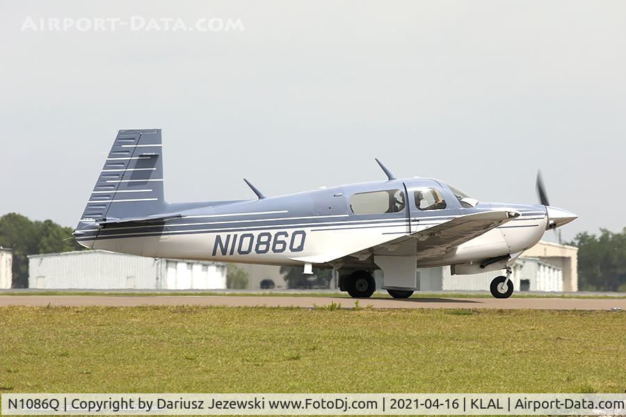 N1086Q, 1990 Mooney M20J 201 C/N 24-3168, Mooney M20J 201  C/N 24-3168, N1086Q