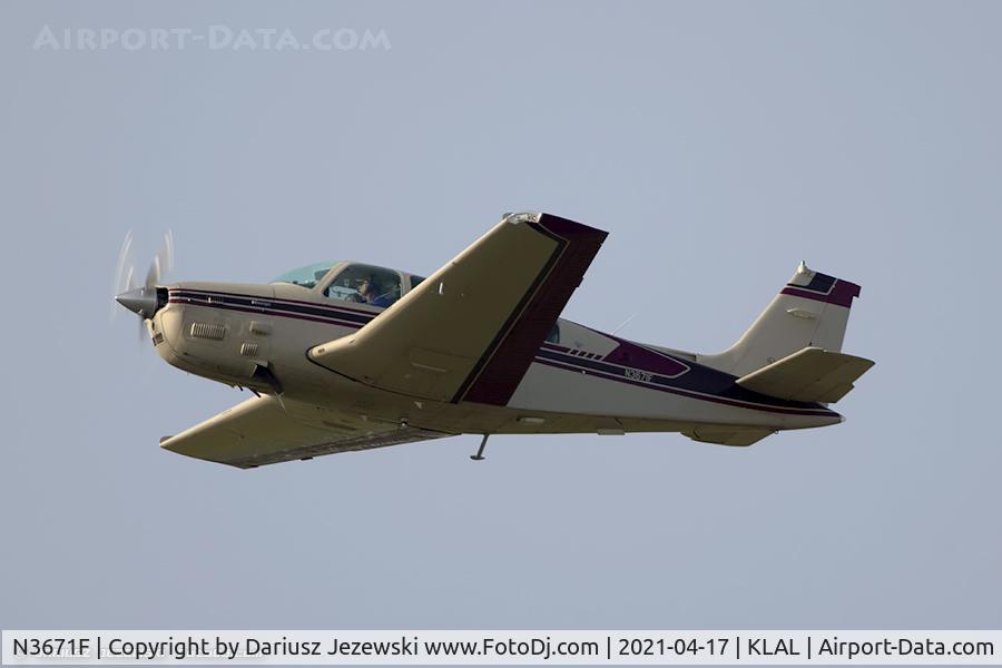 N3671F, 1980 Beech A36TC Bonanza 36 C/N EA-94, Beech A36TC Bonanza 36  C/N EA-94, N3671F