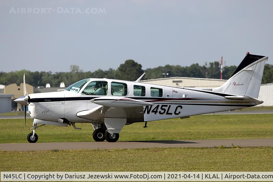 N45LC, 1979 Beech A36 Bonanza 36 C/N E-1600, Beech A36 Bonanza  C/N E-1600, N45LC