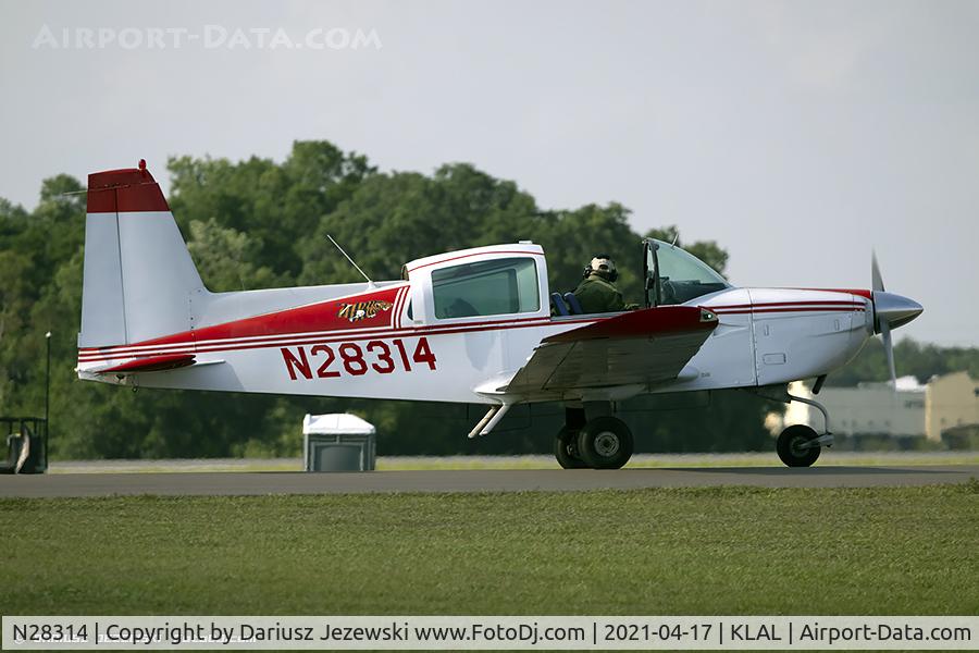 N28314, Grumman American AA-5B Tiger C/N AA5B0557, Grumman American AA-5B Tiger  C/N AA5B0557, N28314