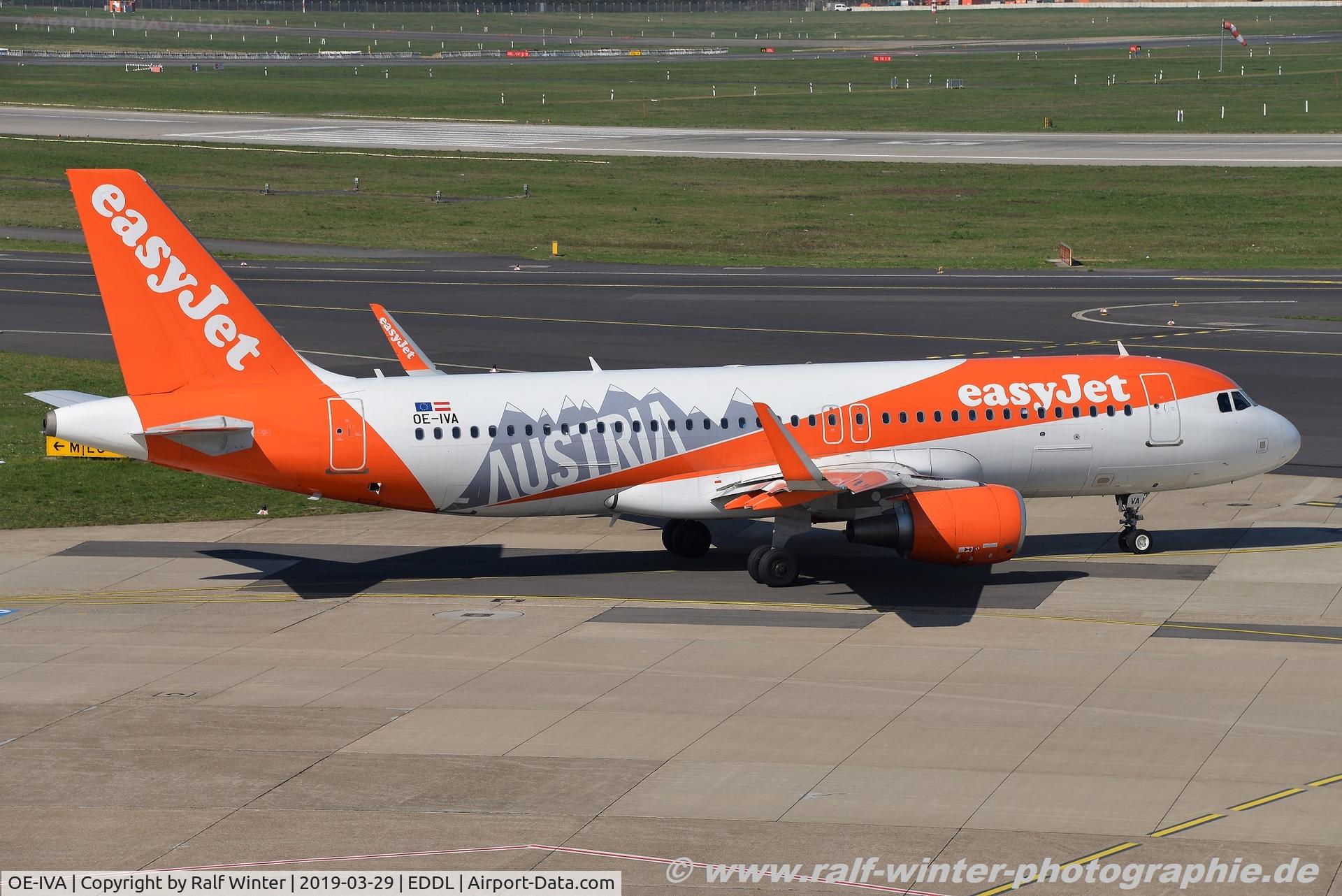 OE-IVA, 2015 Airbus A320-214 C/N 6970, Airbus A320-214(W) - EC EJU easyJet Europe 'Austria' - 6970 - OE-IVA - 29.03.2019 - DUS