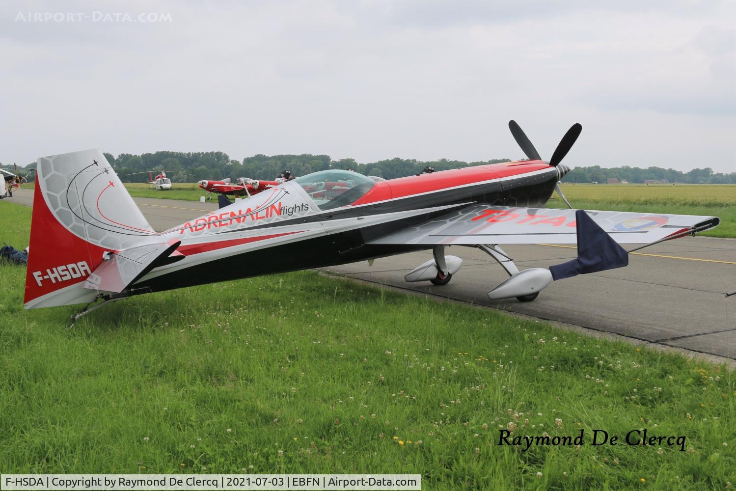 F-HSDA, Extra EA-330SC C/N SC034, F-HSDA at the Belgian Open Aerobatic Championship at Koksijde.