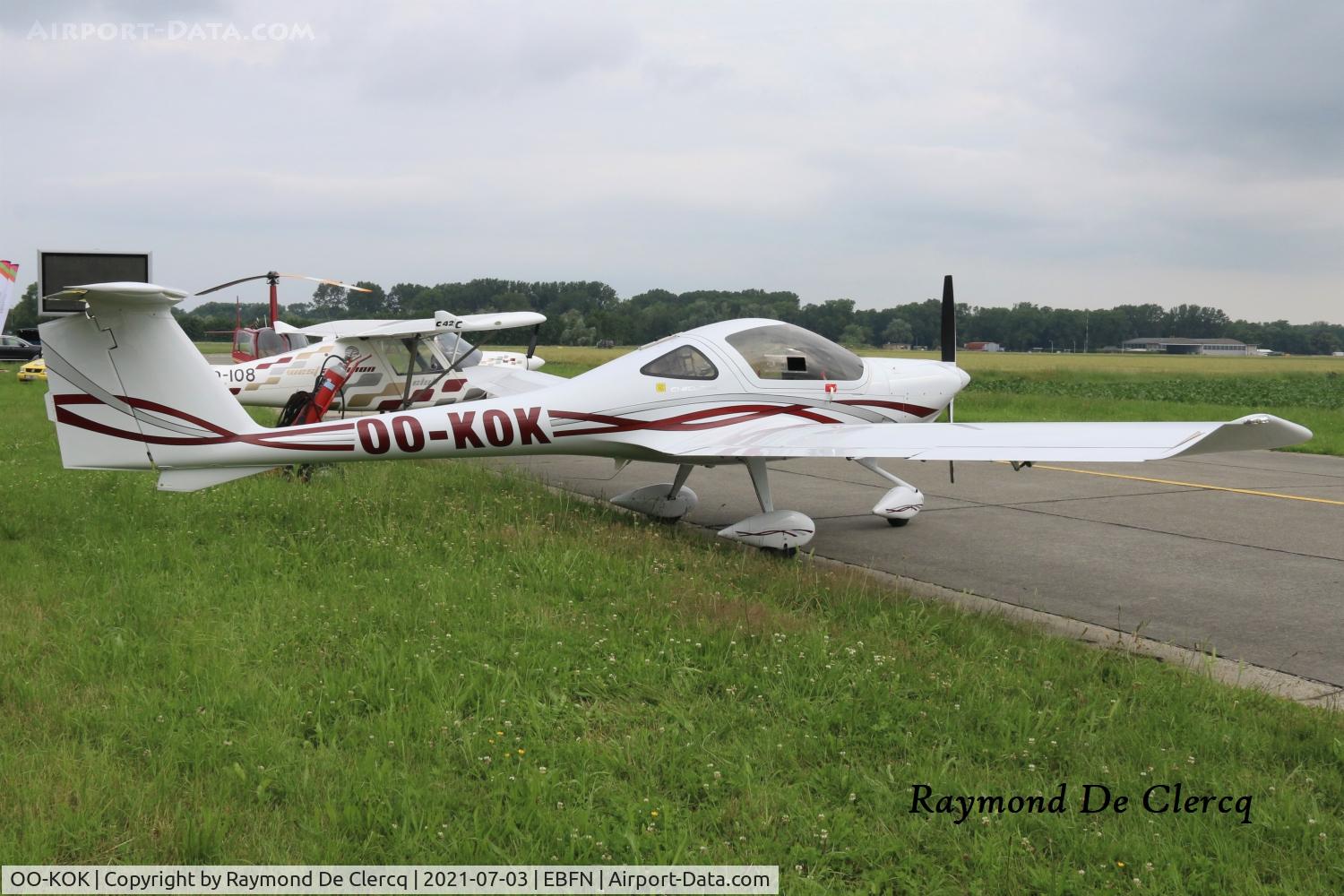 OO-KOK, 2021 Diamond DA-20-C1 Eclipse C/N C0717, OO-KOK at Koksijde.