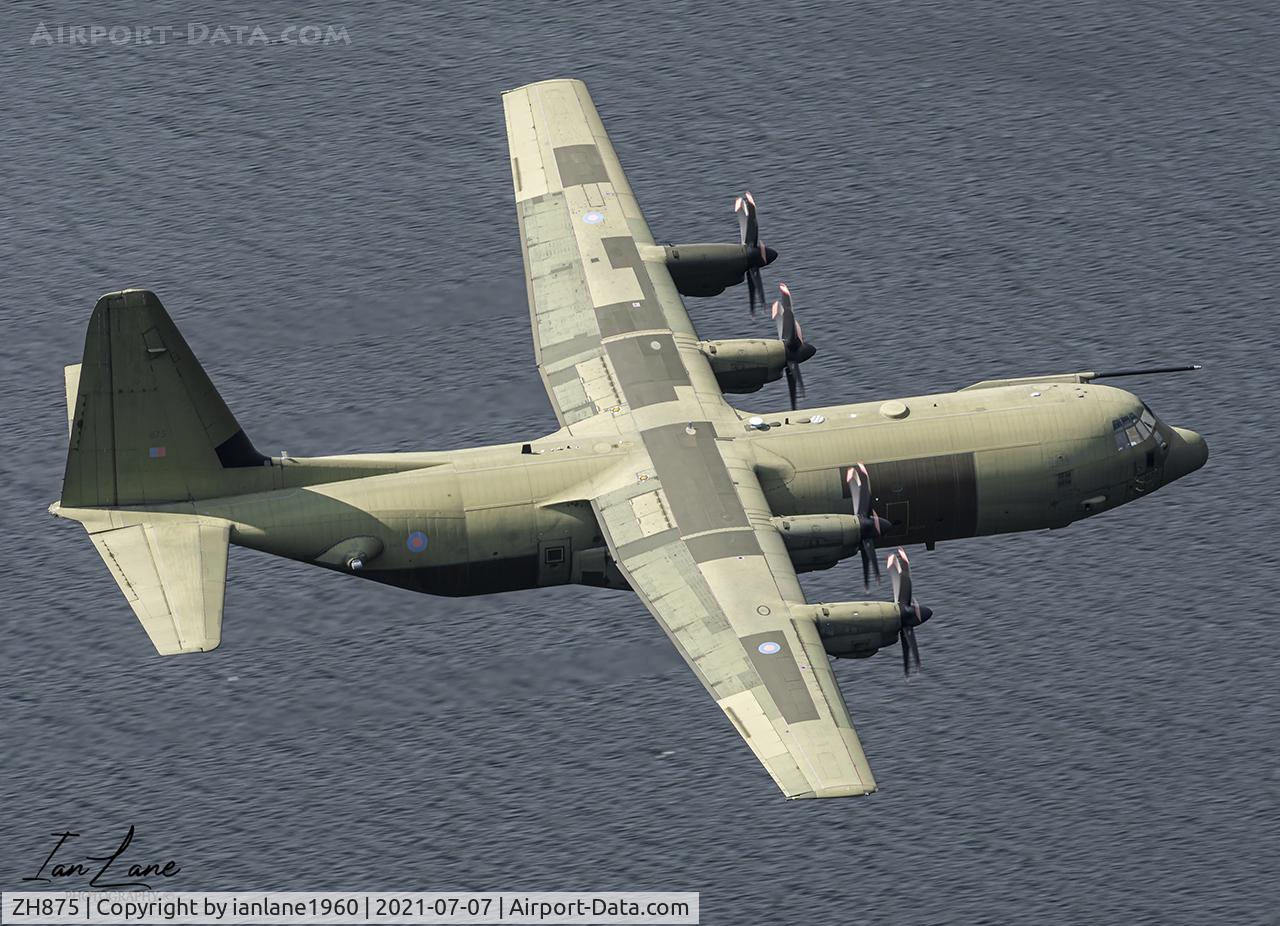 ZH875, 1998 Lockheed Martin C-130J-30 Super Hercules C4 C/N 382-5459, LFA17 over Ullswater