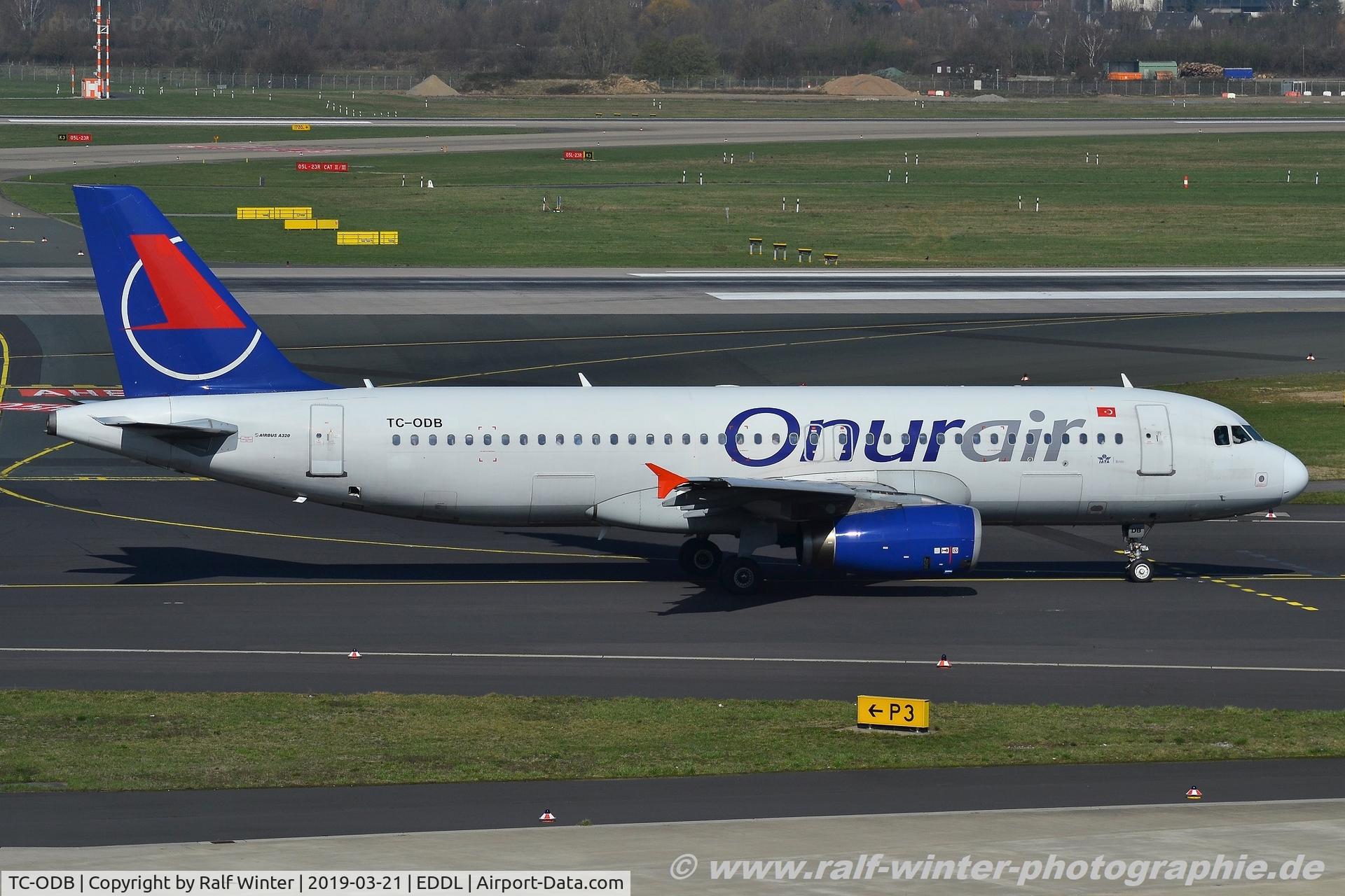 TC-ODB, 1996 Airbus A320-232 C/N 580, Airbus A320-232 - 8Q OHY Onur Air - 580 - TC-ODB - 21.03.2019 - DUS