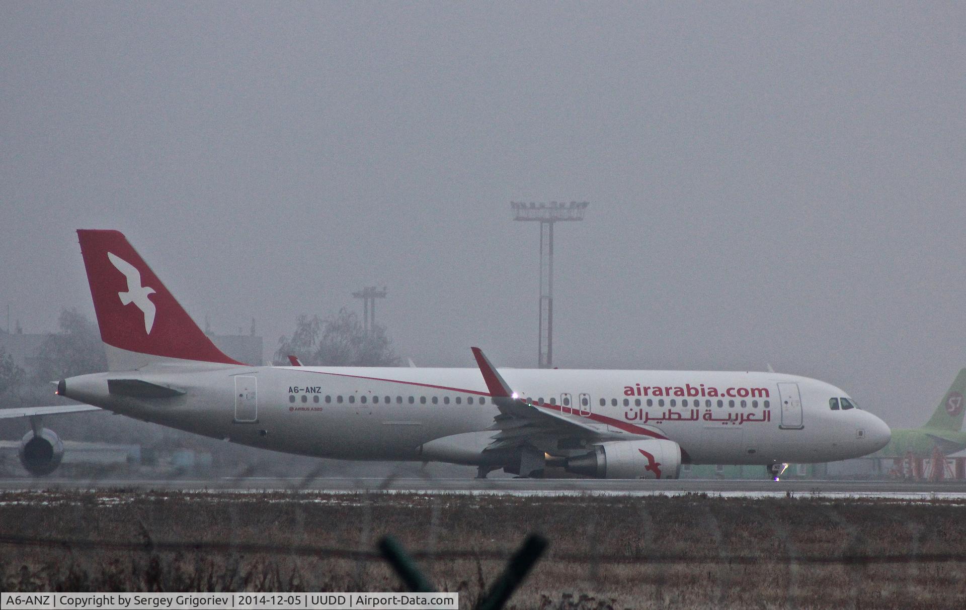 A6-ANZ, 2014 Airbus A320-214(SL) C/N 6166, A6-ANZ A320 ABY