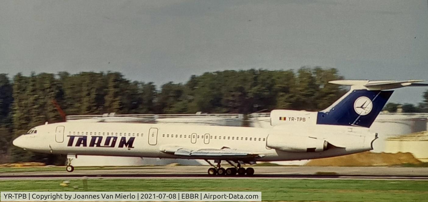 YR-TPB, 1976 Tupolev Tu-154B-1 C/N 76A161, scan from slide