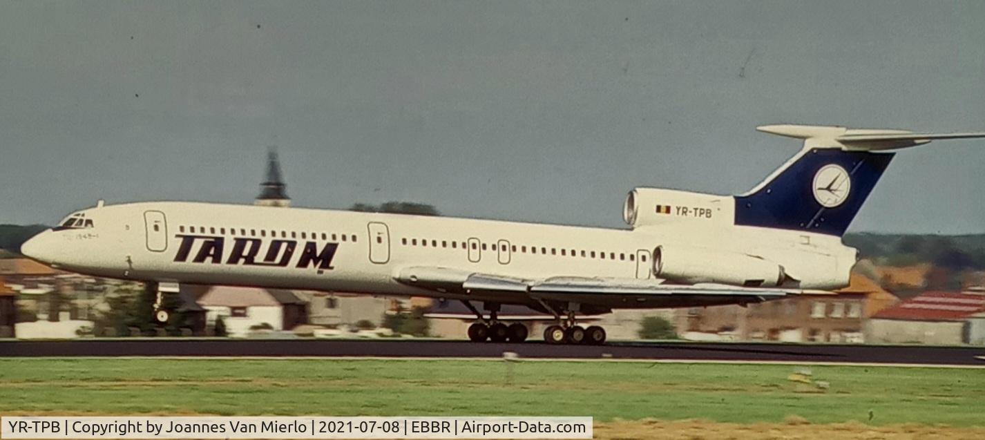 YR-TPB, 1976 Tupolev Tu-154B-1 C/N 76A161, scan from slide