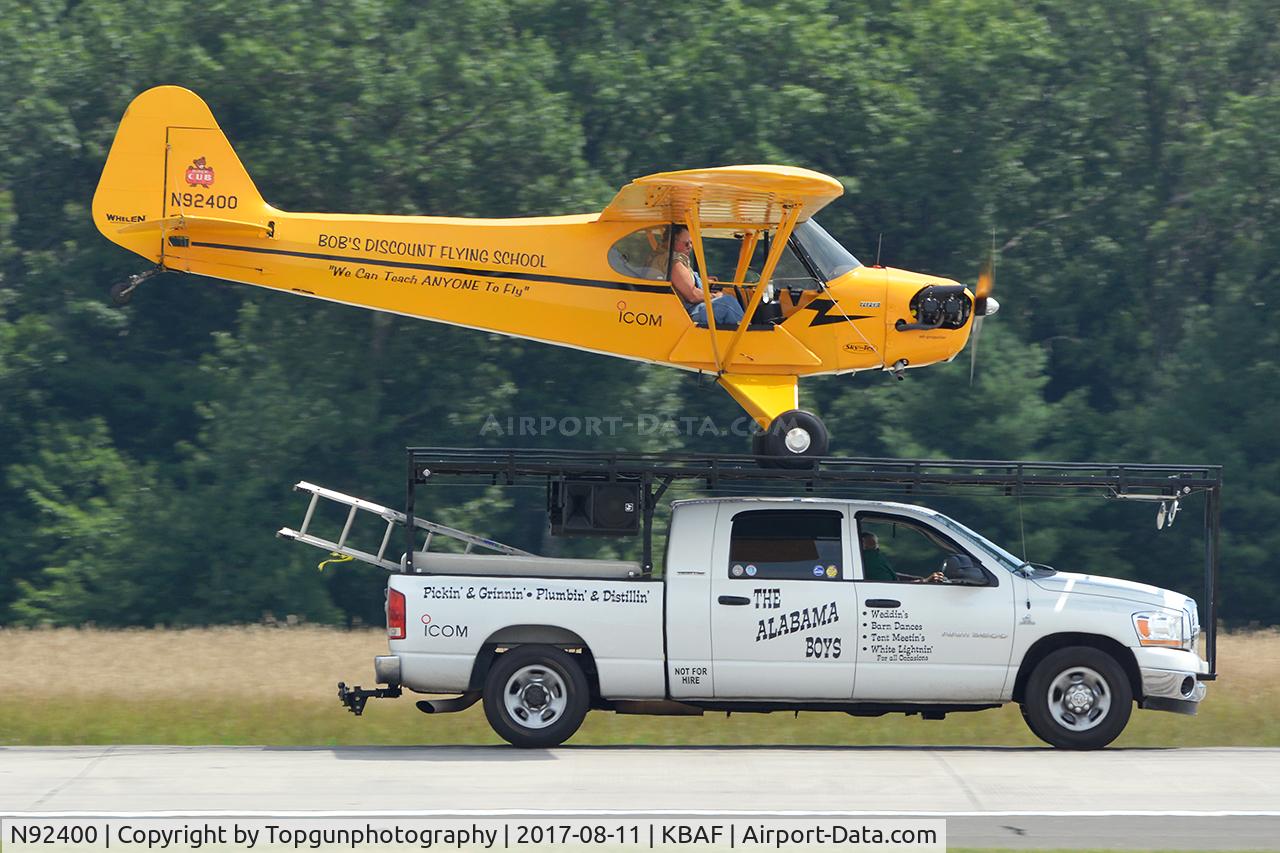 N92400, 1946 Piper J3C-65 Cub Cub C/N 16862, Alabama Boys