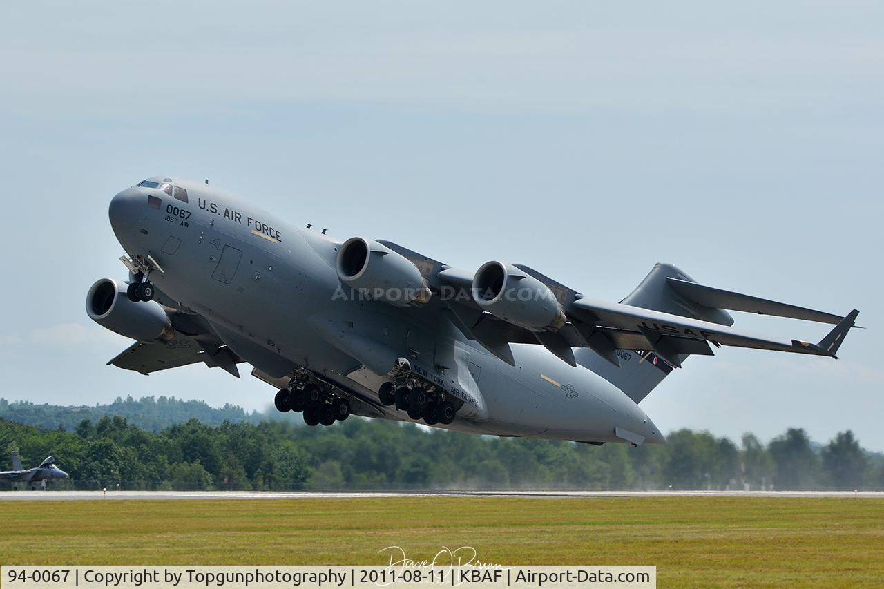 94-0067, 1994 McDonnell Douglas C-17A Globemaster III C/N 50027/F-26, C-17 Demo from Stewart