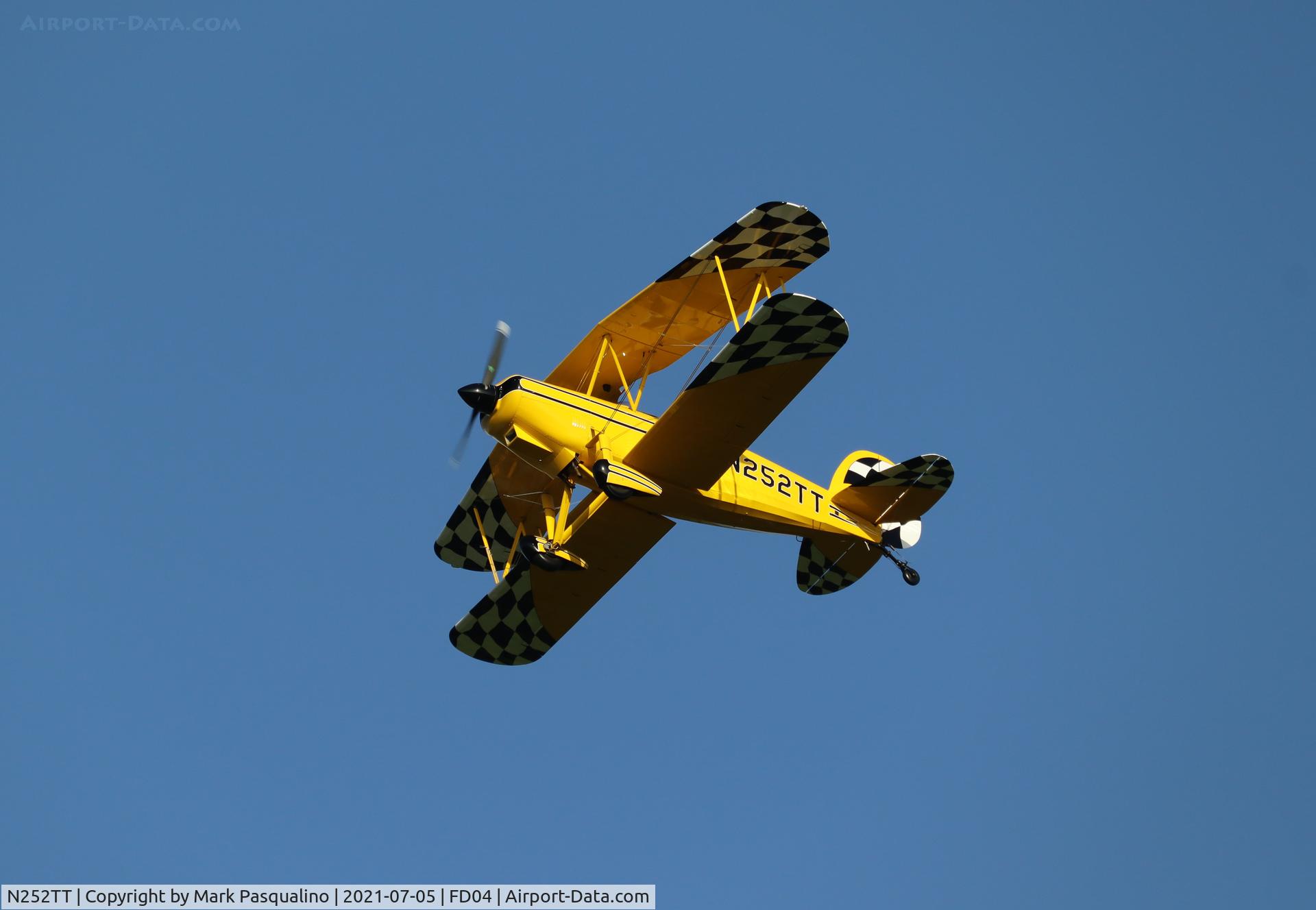N252TT, 2015 Waco 2T-1A-2 Sport Trainer C/N 1208, Waco 2T-1A-2