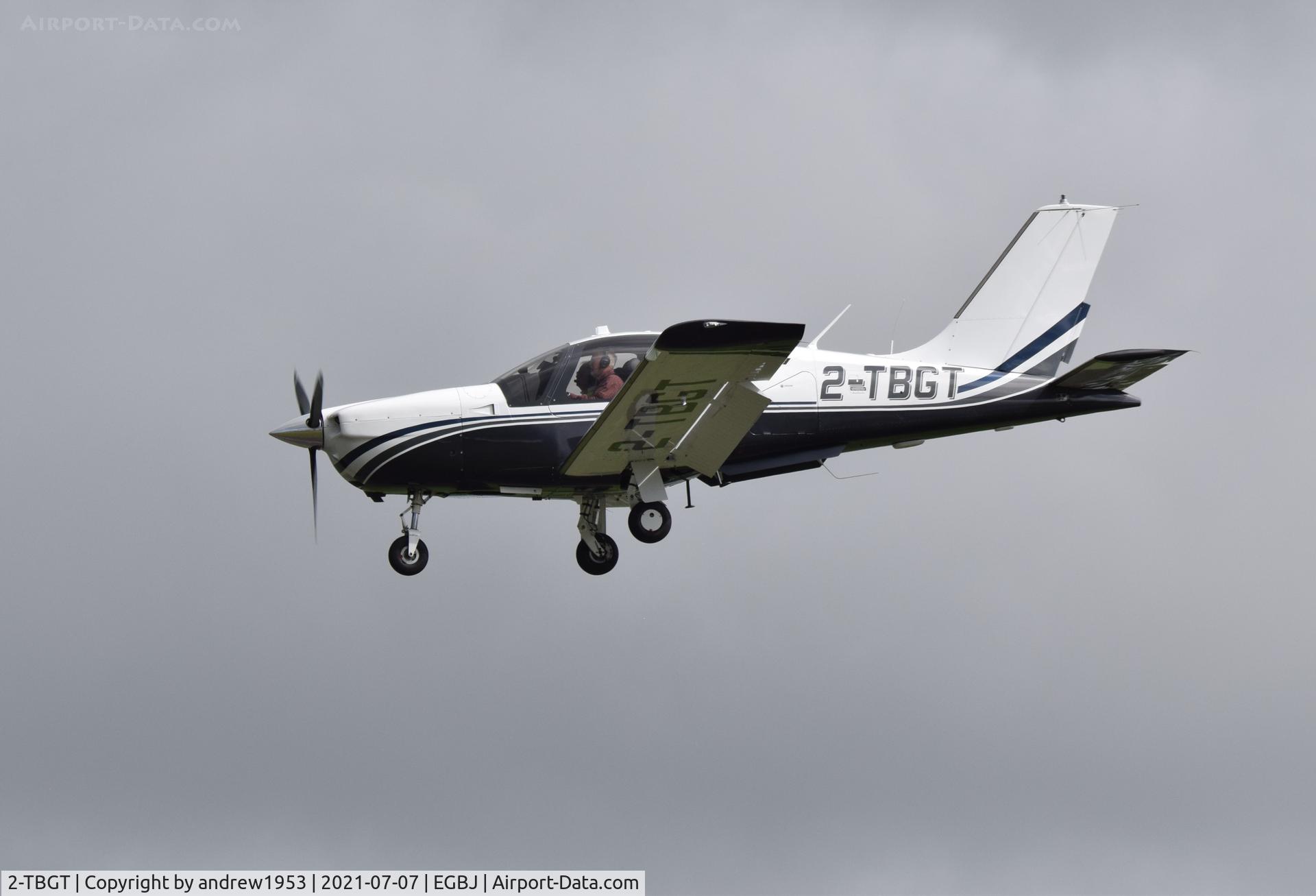 2-TBGT, 2000 Socata TB-20 Trinidad GT C/N 2027, 2-TBGT at Gloucestershire Airport.