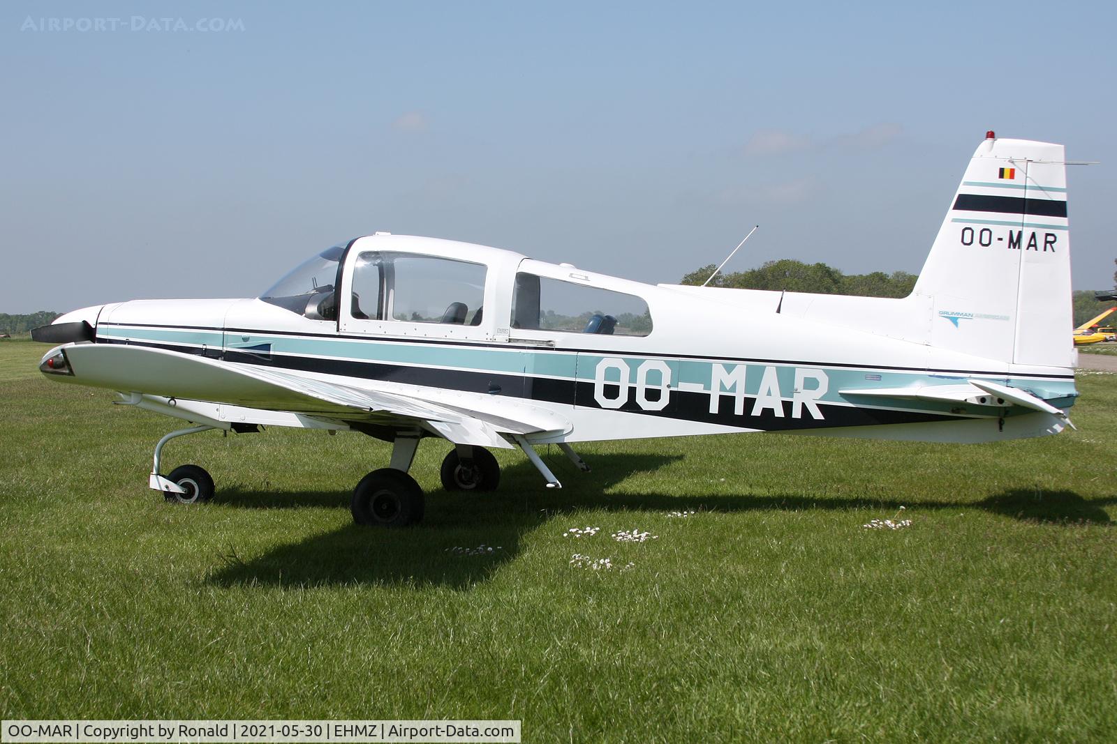 OO-MAR, 1973 Grumman American AA-5 Traveler C/N AA5-0424, at ehmz