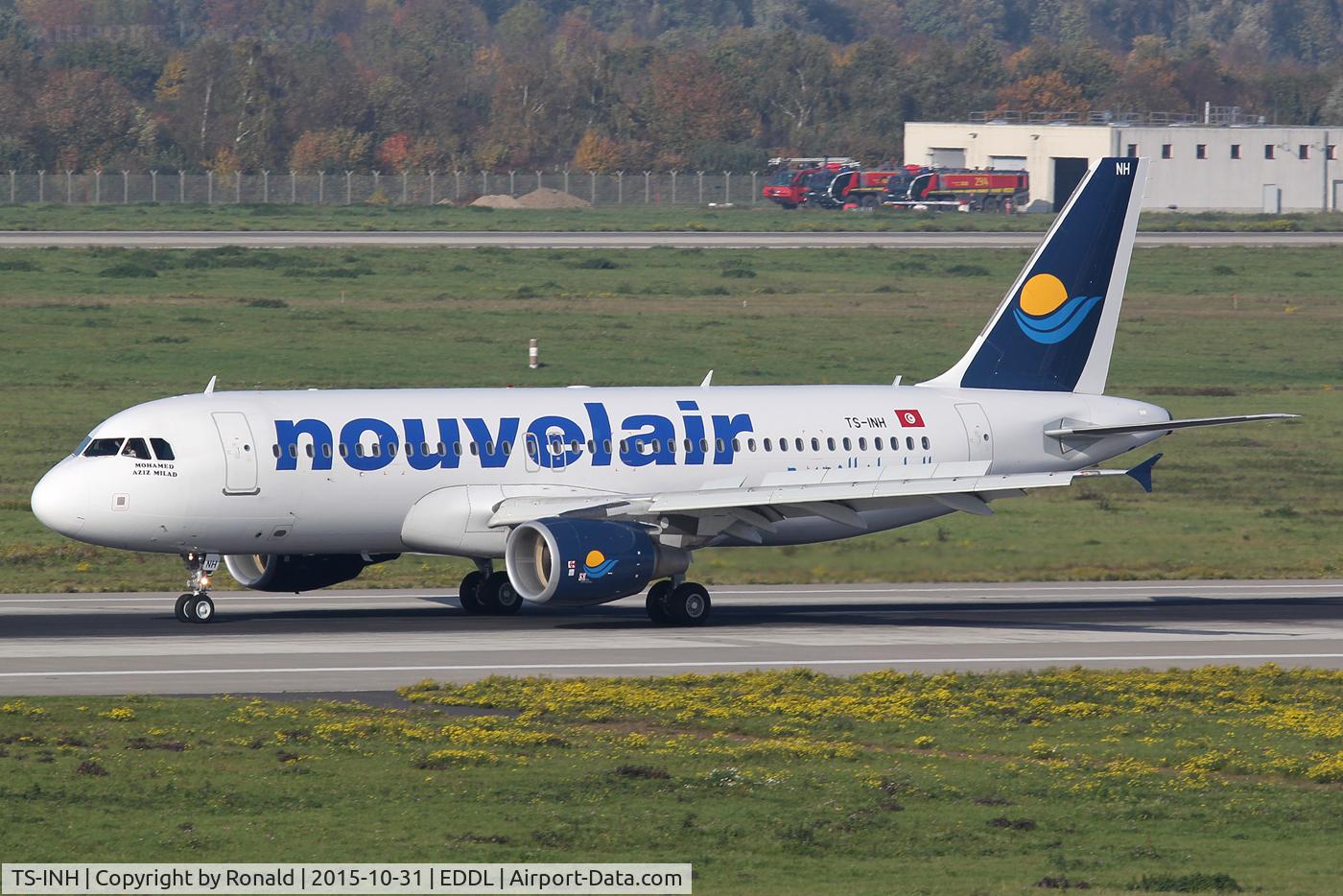 TS-INH, 2011 Airbus A320-214 C/N 4623, at dus