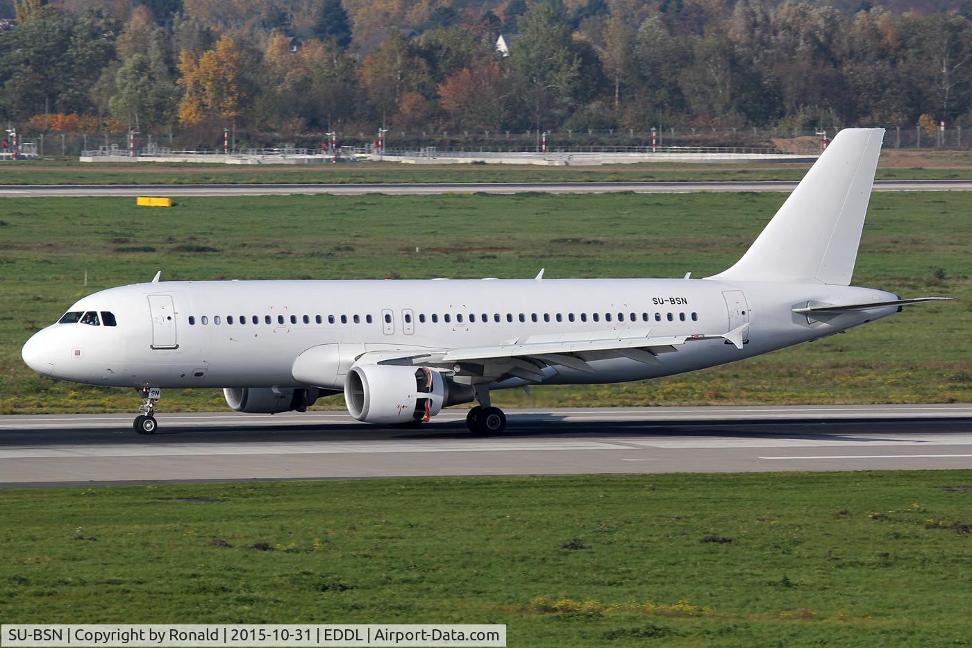 SU-BSN, 2009 Airbus A320-214 C/N 3840, at dus