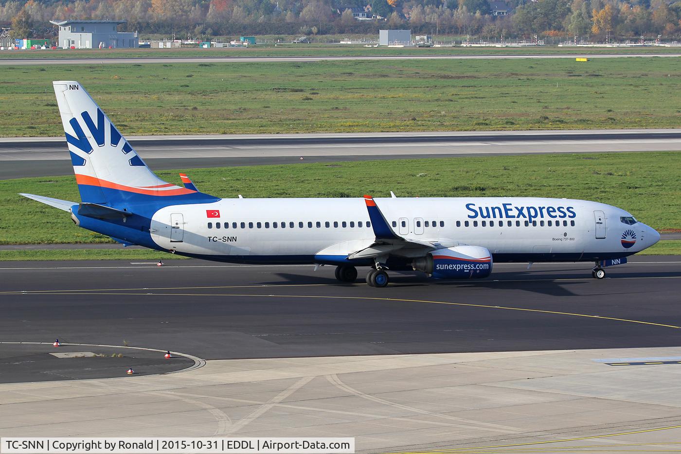 TC-SNN, 2010 Boeing 737-8HC C/N 40775, at dus