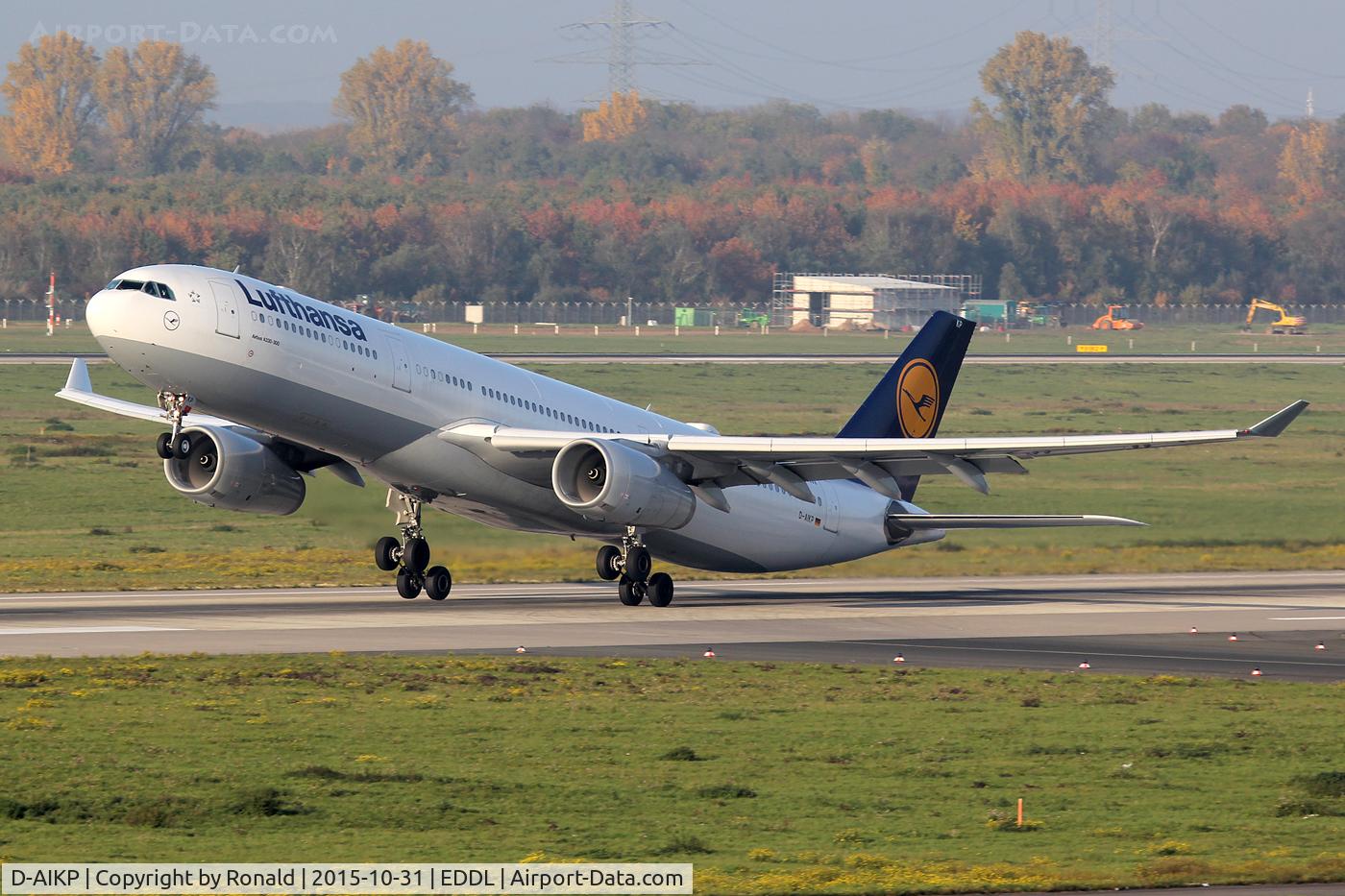 D-AIKP, 2012 Airbus A330-343X C/N 1292, at dus