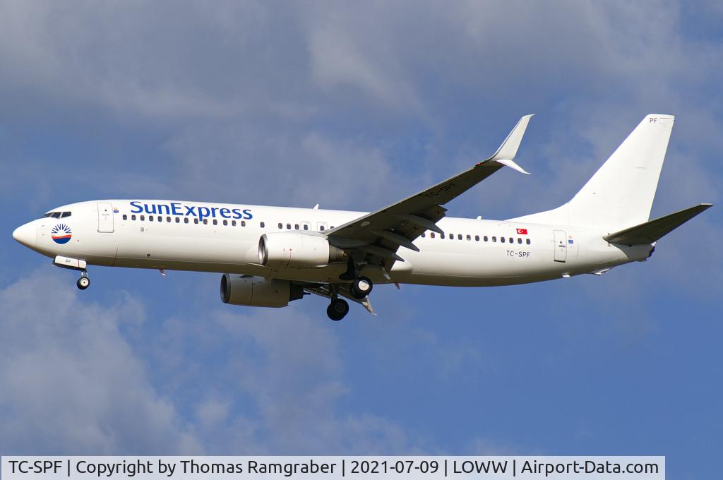 TC-SPF, 2011 Boeing 737-8K5 C/N 39093, SunExpress Boeing 737-800