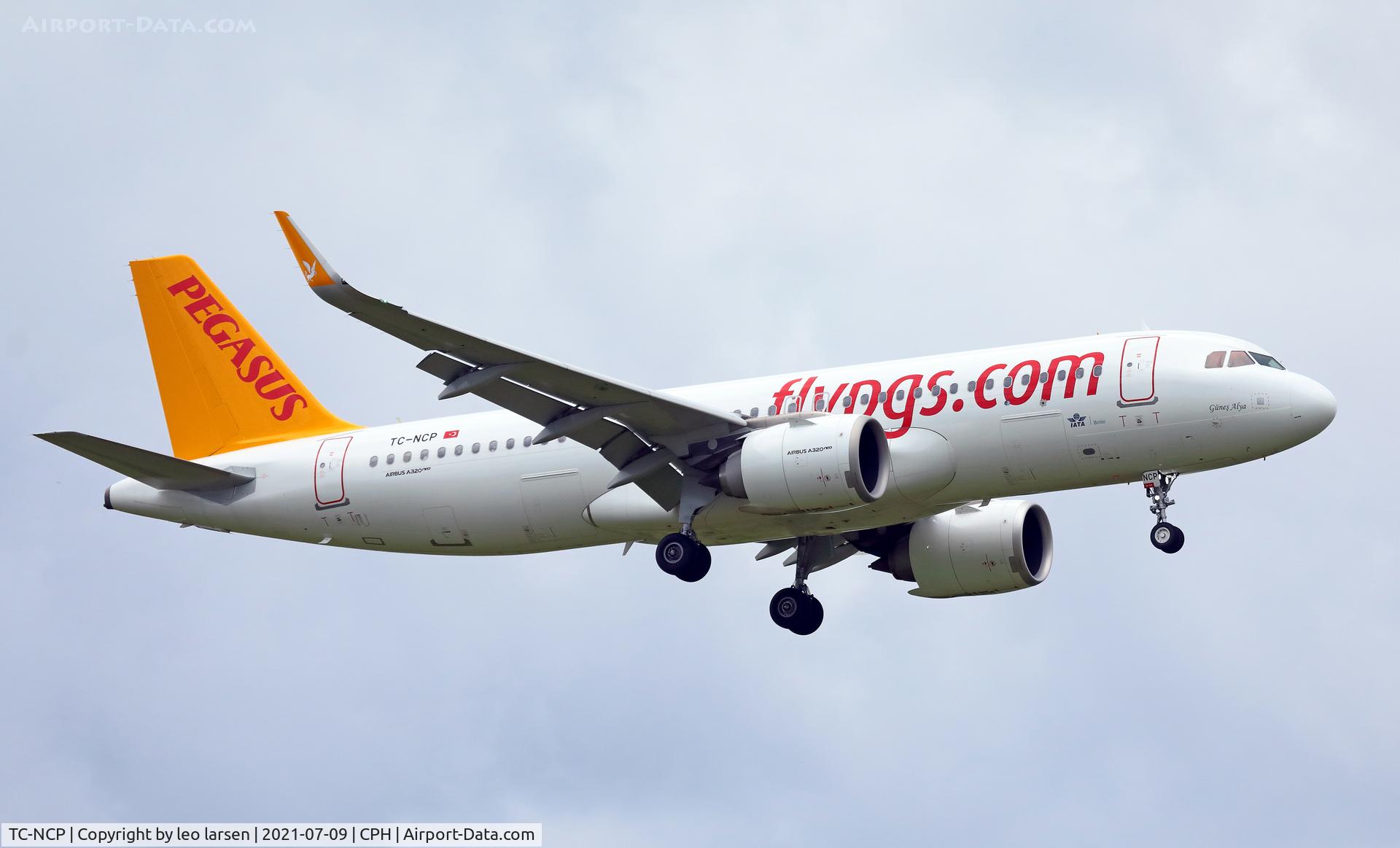 TC-NCP, 2020 Airbus A320-251N C/N 9576, Copenhagen 9.7.2021