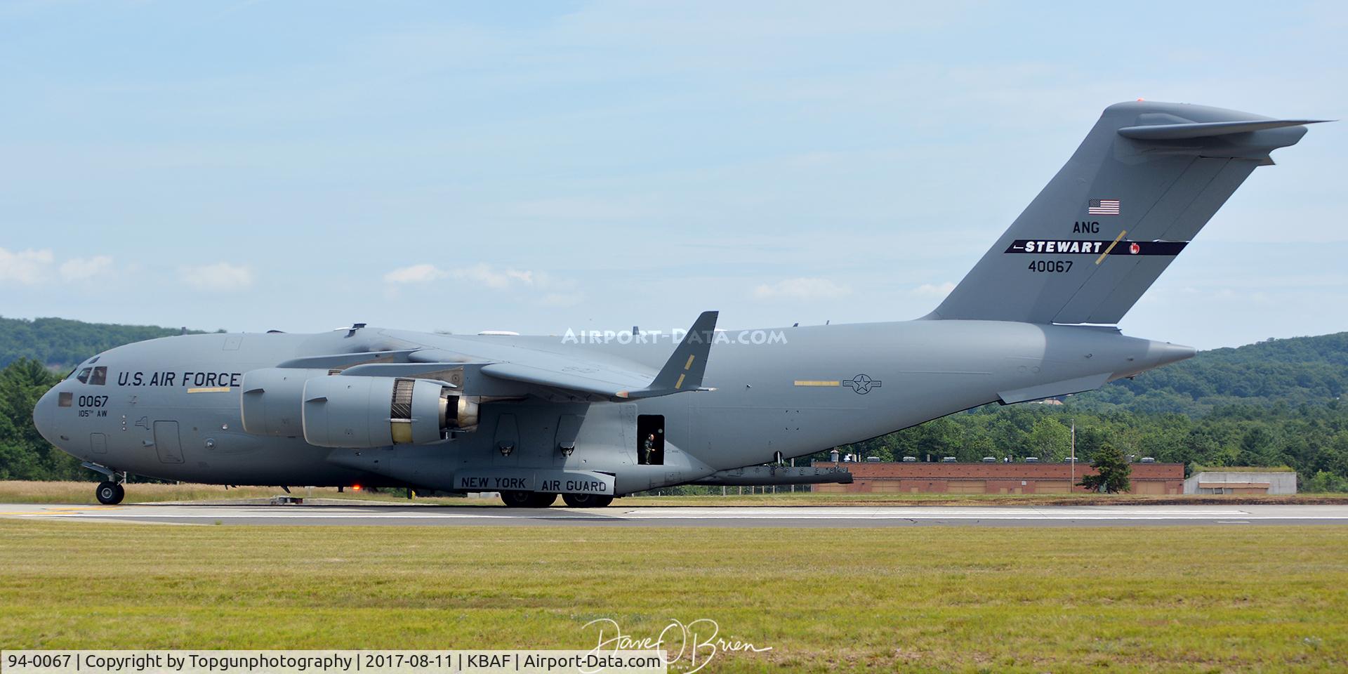 94-0067, 1994 McDonnell Douglas C-17A Globemaster III C/N 50027/F-26, Backing the Big Bird up