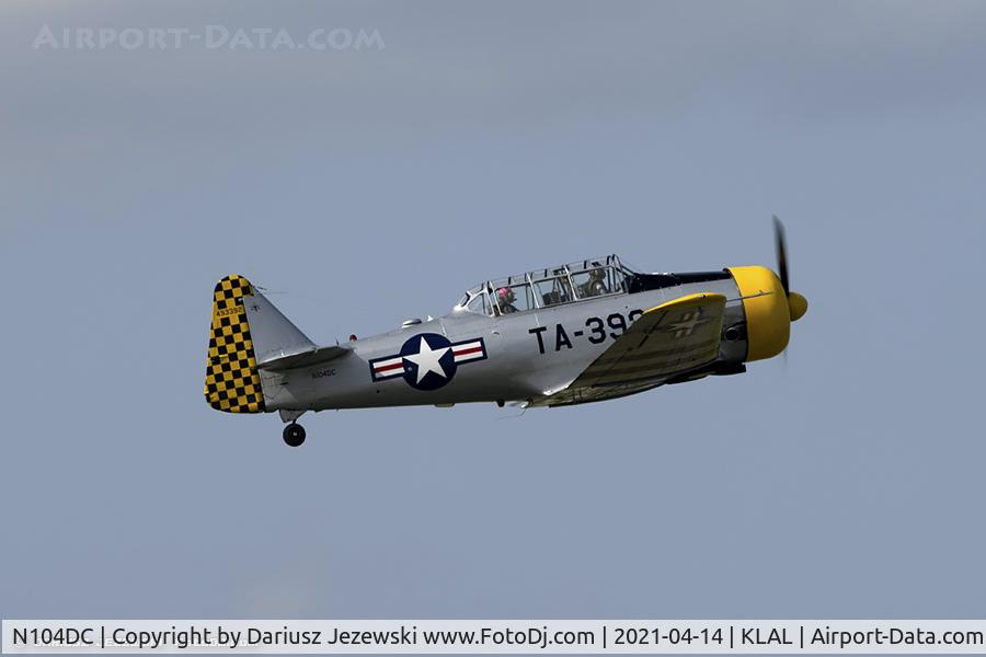 N104DC, 1949 North American T-6G Texan C/N 168-516, North American T-6G  C/N 49-3392, N104DC