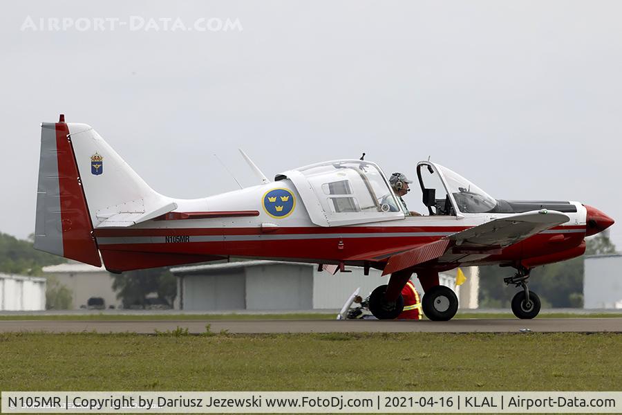 N105MR, 1971 Scottish Aviation Sk.61D Bulldog C/N BH100/138, Scottish Aviation Bulldog MDL 101  C/N 138, N105MR