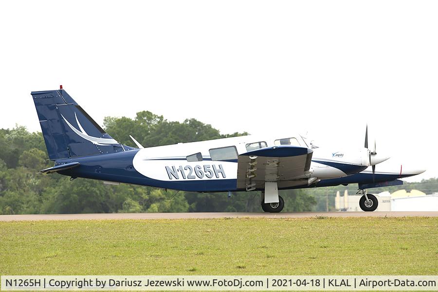 N1265H, Piper PA-34-200T C/N 34-7770117, Piper PA-34-200T Seneca II  C/N 34-7770117, N1265H